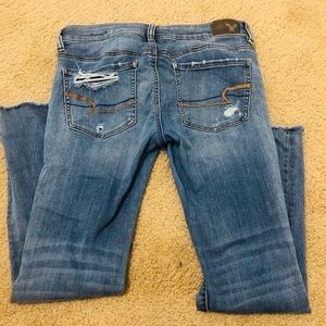 American Eagle slightly cropped jeggings